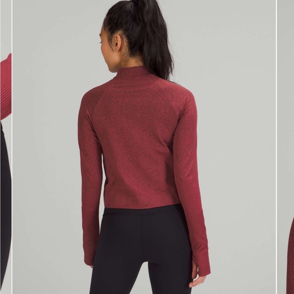 Lululemon Rest Less Cropped Half Zip - Picture 2 of 9